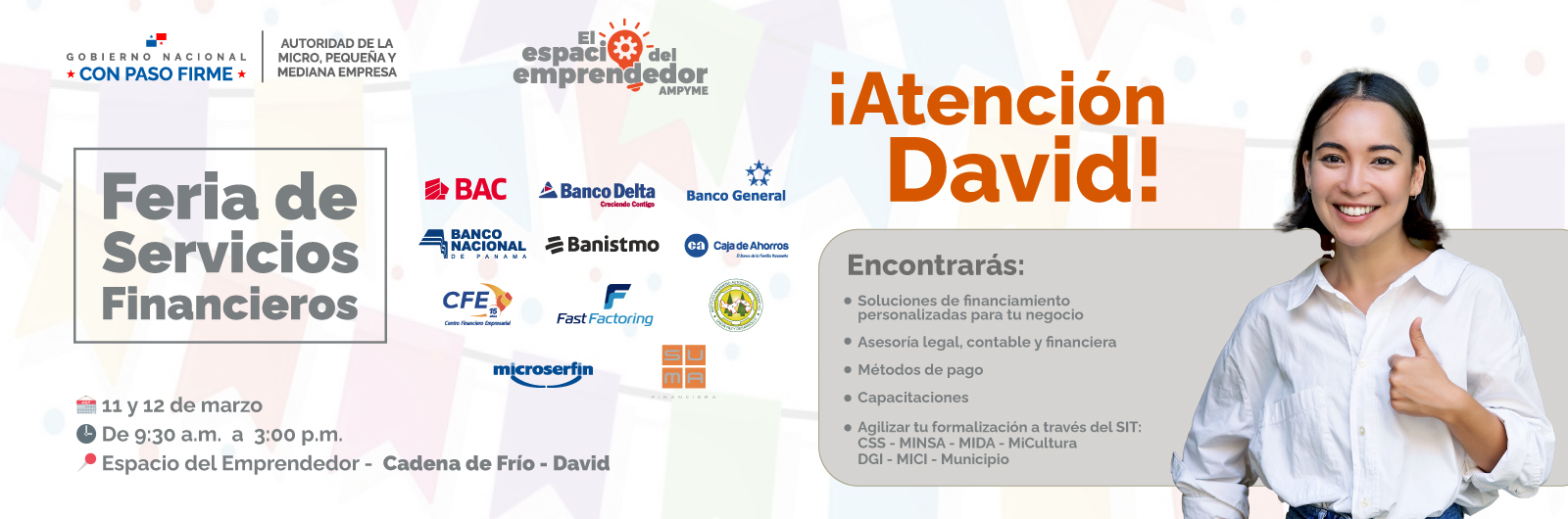 Primera Feria de Servicios Financieros - Chitré 2026