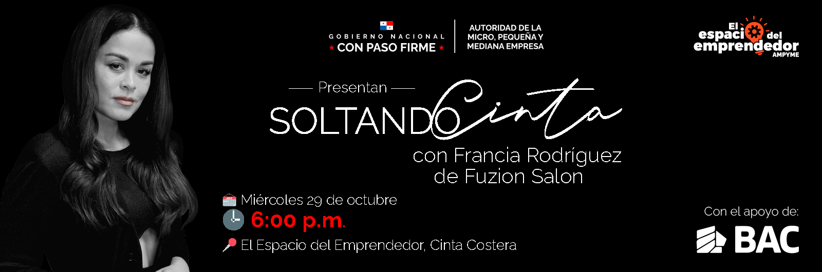 Soltando Cintas Banner